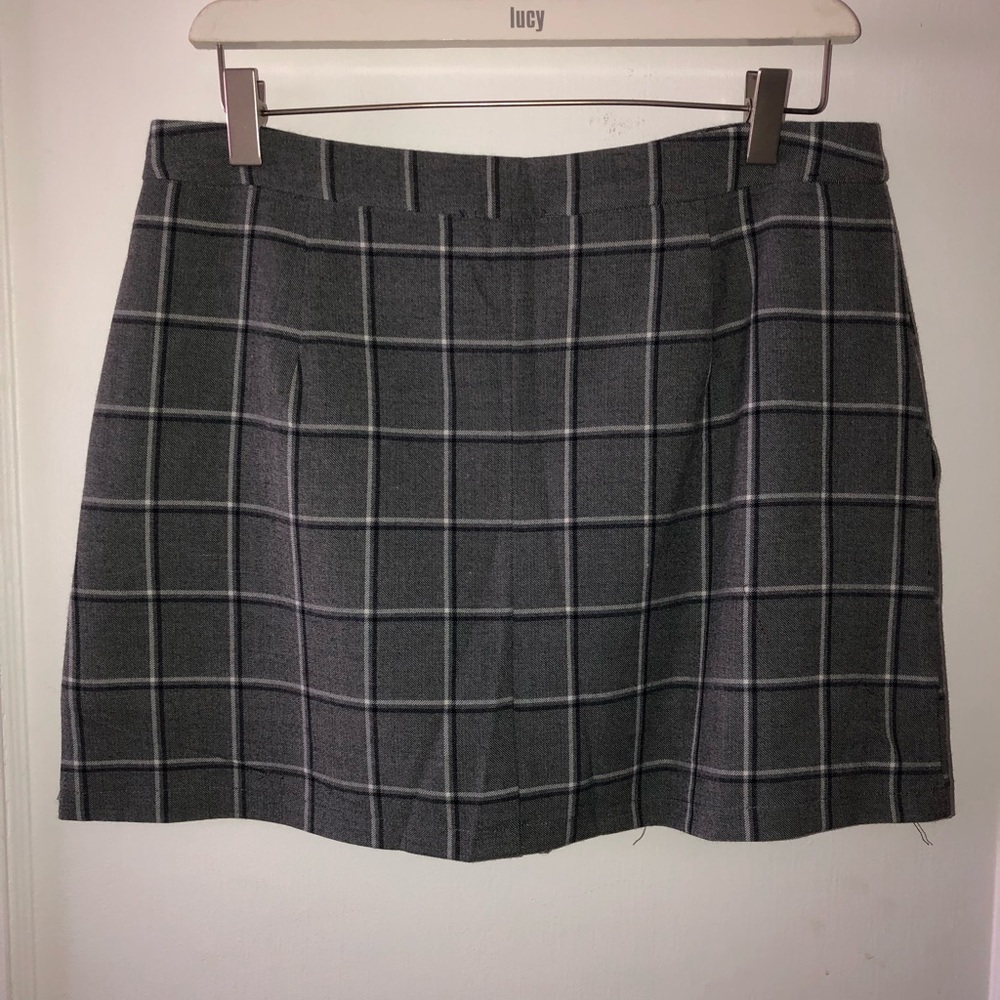 Plaid Skirt